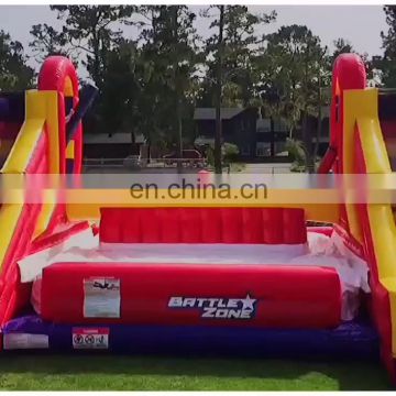 China commercial cheap price inflatable battle zone game for sale