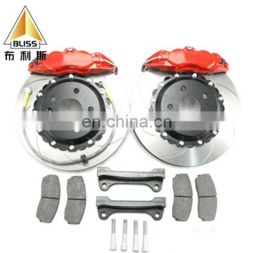 Auto modified 300mm 330mm 343mm rotor rims 17 inch 4 piston front big brake kit AP 9200 racing brake caliper