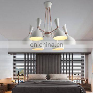 Светильник для потолка отеля и ресторана, черный металлический светильник в стиле «паук», современный потолочный светильник photo-6