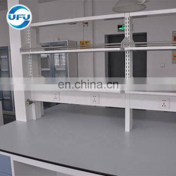 Biology Laboratory Furniture Central Workstation With Reagent Shelf photo-4