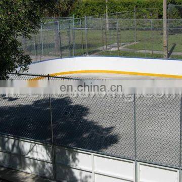 HDPE Plastic Dasher Board Barrier, Indoor Soccer Facilities