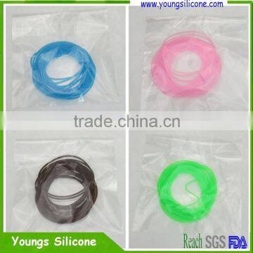 2016 Youngs Silicone Bracelet, l Cheap Colorful Transparent Silicone Bracelet photo-5