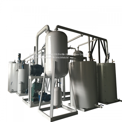 Black Dirty Motor Oil Regeneration System Plant/Waste Oil Distillation Machine/Base Oil Making Machine