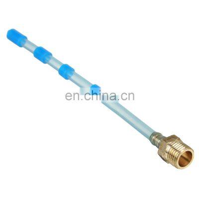 11cm Car Accessory Liquid Water Pipe Hose Tube With Connector For Tornador Cleaning Gun Wash Washing Spare Parts