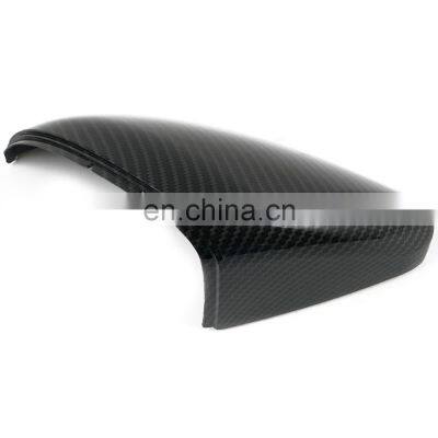 Car Carbon Fiber Wing Rearview Mirror Covers Cap For VW GTI Golf MK7 E-Golf SportWagen Altrack R 5G0 857 538 537 E ABS photo-5