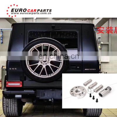 G class w463 backup tyre transfer bracket for w463 g350 g500 g63 g65 rear tyre support stainless steel bracket