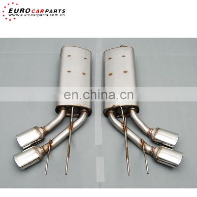 w463 exhaust system for G-class W463 2013-2017year to A style 4tips style G63 muffler tips