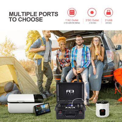 Portable Solar Power Station Lithium Ion Battery 220v 1000w Solar Generator For Home Solar System photo-4