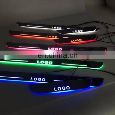 Led Door Sill Plate Strip for range rover evoque dynamic sequential style Welcome Light Pathway Accessories