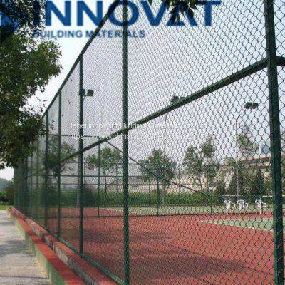 Economical Iron Wire Mesh Chain Link Fence for sale factory