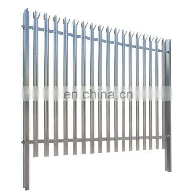 Factory supply modern metal palisade fence panel