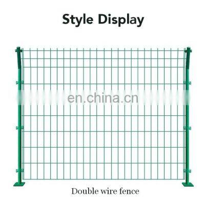 Wholesale H 2 m * W 4 m 358 Welded Mesh Anti Climb Fence Double-leaf Manual Swing Gate