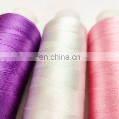 Завод поддерживает шовную вышивальную нить Rayon Viscos 75D 120D в количестве 3000 ярдов