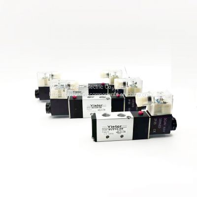 5 Port 12v Normally Open Electromagnetic Solenoid Valve 4V220-10 photo-4