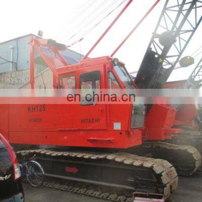 Japanese Hitachi KH125 35t Used Crawler Crane for sale