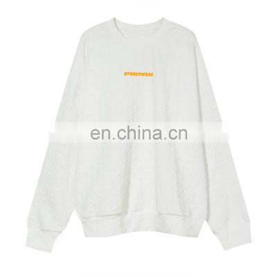 New Arrival solid color thick cotton customized design spring men sweatshirt clothing 2022