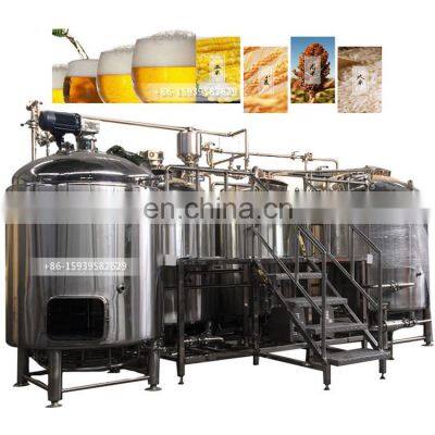 Top quality industrial brewery  brewhouse beer brewing equipment