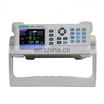 ET4401 Desktop LCR Meter LCR Tester Inductance Capacitance Meter for Measure 10KHz 10 Fixed Frequencies