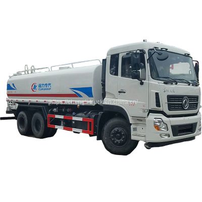 20m3 water tank truck for sale in kenya Dongfeng KINLAND 10 wheeler water sprinkler truck