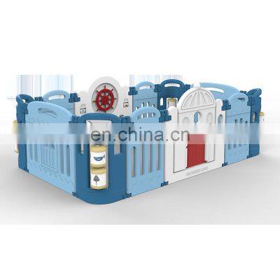 Factory Price Indoor Play Children Cheap Play Yard Kids Portable Foldable Playpen Fence Plastic Baby Playpen for Sale photo-4