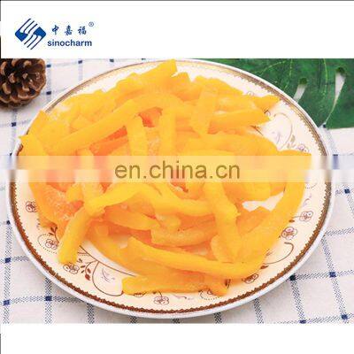 Sinocharm A grade IQF Frozen Yellow Bell Pepper