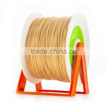 Pla 3d Printer Material Doll Pink Filament With the New Spool Convertible Into a Coat Hanger. Spool Holder Included. photo-2