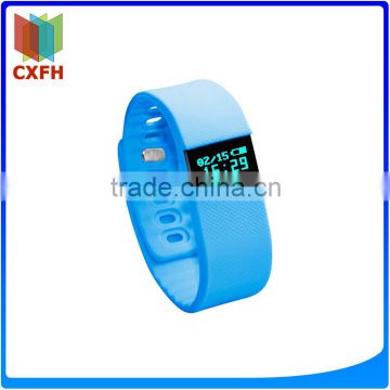 super hot tw64 smart bracelet simple appearance colorful waterproof IP57 sport cicret smart bracelet