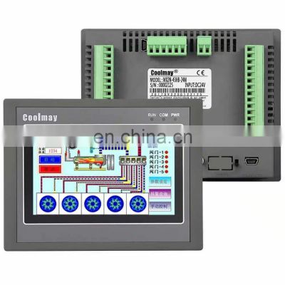 EX3G-70H PLC HMI All in one 7'' Touch panel compatible with  software