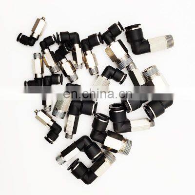 MPLL Series L-type Extension Two Way Air Push in Fitting Tracheal Solenoid Valve Plug photo-5