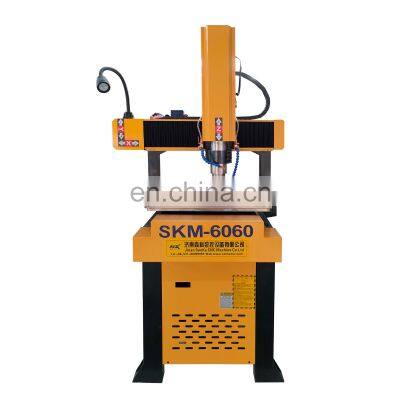 Brass plate cutting cnc router machine 4040 6060 6090 metal cutting machinery