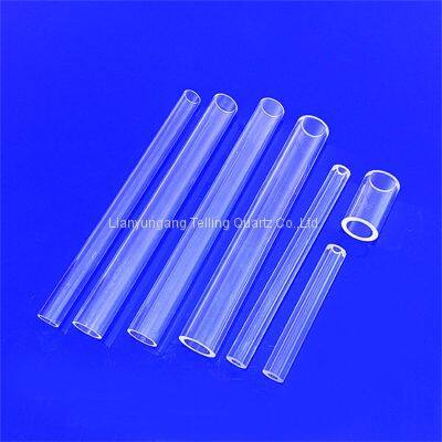 Custom High Temperature Quartz Glass Tube Transparent Quartz Tube photo-2