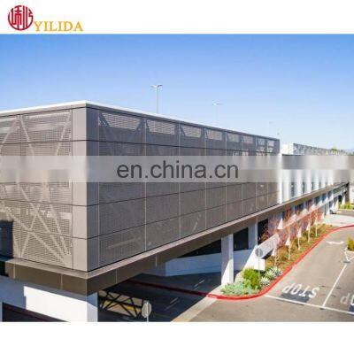 Decorative Aluminum Screen Perforated Metal Panels Cladding photo-4