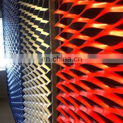 Chinese Factory Wholesale Price Powder Coating Expandable Metal Mesh Panel