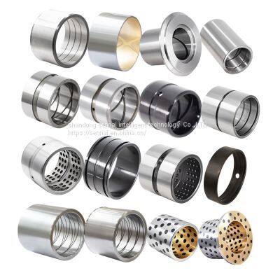 Custom Powder Metallurgy Bimetal Sliding Self Lubricating CNC Service Factory Komatsu Excavator Bushing photo-4