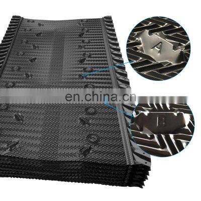 High temperature resistance  1520mm Marley  PVC Cooling Tower Fill Packing  Marley Cooling Tower film