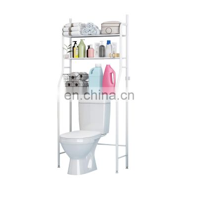 Bathroom Ground Stand Storage Over The Space Saver Rack Toilet Shelf