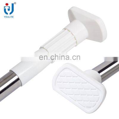 Hot sale straight telescopic adjustable shower curtain rod