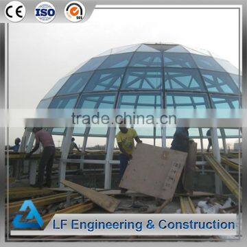 Low Cost Prefab Steel Glass Dome photo-2