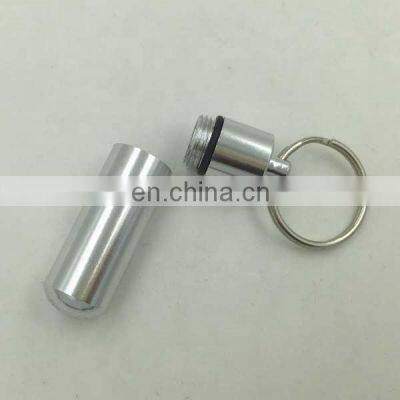 Popular Metal Stash You Cash Keychain Keyring Pill Box Multi Use photo-3