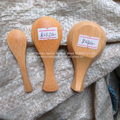 5.6inch mini bamboo scoop,mini bamboo spoon,mini bamboo spatula