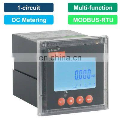 Acrel PZ72L-DE Multi Tariff Energies Optional DC Voltage Photovoltaic Electric Power Watt Meter for House photo-2