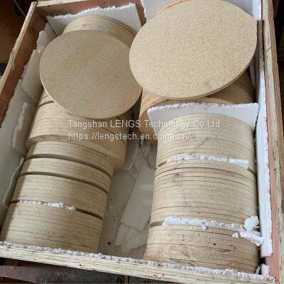 Cordierite Round Slabs, Kiln Batts, Cordierite Mullite Kiln Shelves, Plates, Refractory Ceramics, Kiln Furniture photo-2