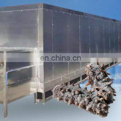 Pasta and meat tunnel freezer, crayfish freezing line, food freezing equipment