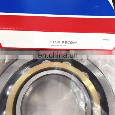 80*140*26mm Single Row Angular Contact Ball Bearing 7216 7216BECBM Bearing