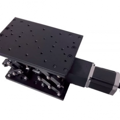 Electric Lift Table Stroke 120mm Scissor Type Displacement Adjustment Table Vertical Z-axis Lift Table photo-2