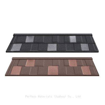 China factory Good Quality Stone Coated Metal Roofing Tiles for Construction Materials