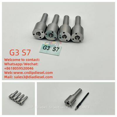 G3S7 Fuel injector nozzle spray 23670-0L100 for common rail system Valve Plate  Repair kits