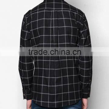 Hot Fashion Flannel Men's Shirts Long Sleeve Button Up Design photo-4
