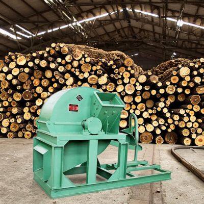 Lentinus Edodes Fungus Wood Chip Crusher Double Feed Port Sawdust Crushing Equipment for Sale