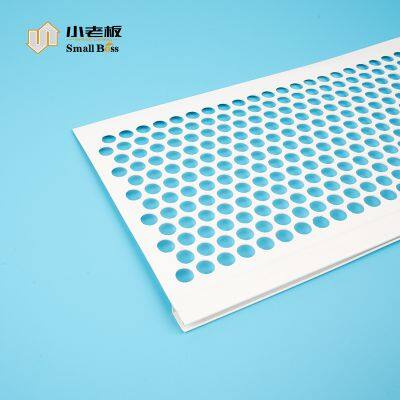 Easy to Install Durable Weather UV Resistant Roof Install PVC Gutter Guards in Perforated Plastic photo-2